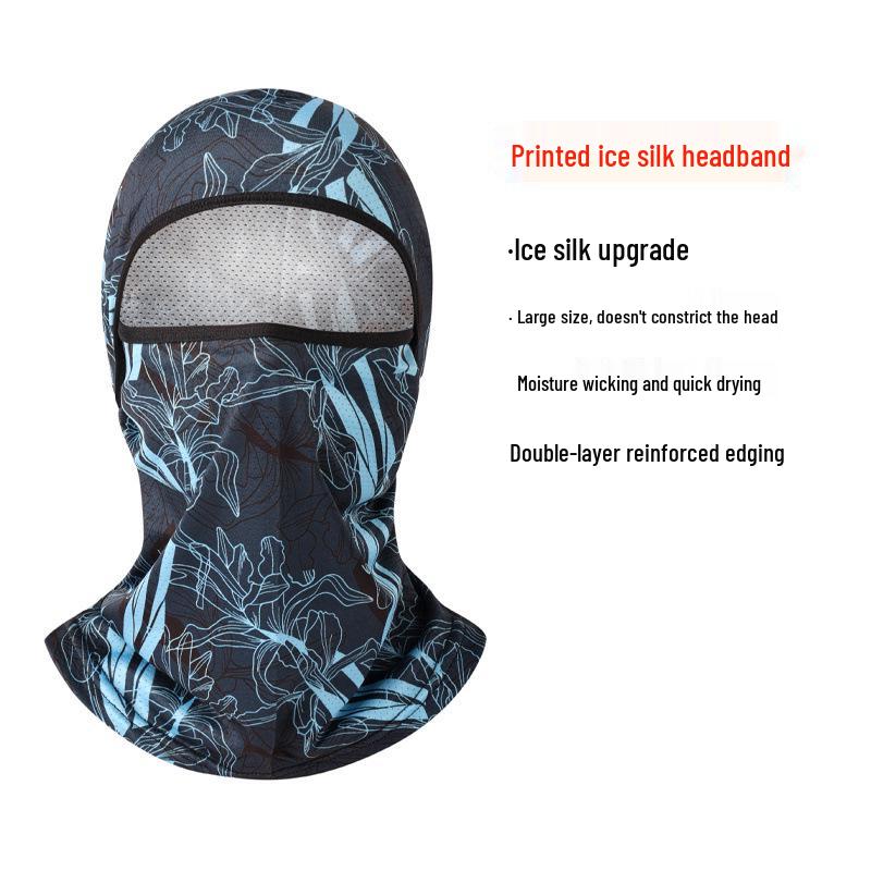 Ice Silk Sun Protection Balaclava – Full Face, Neck, & Headwear Shield for Cycling, Fishing, & Mosquito Defense Ice Silk Cooling Upgrade
Ice Silk Sun Protection Balaclava – Full Face, Neck, & Headwear Shield for Cycling, Fishing, & Mosquito Defense Ice Silk Cooling Upgrade