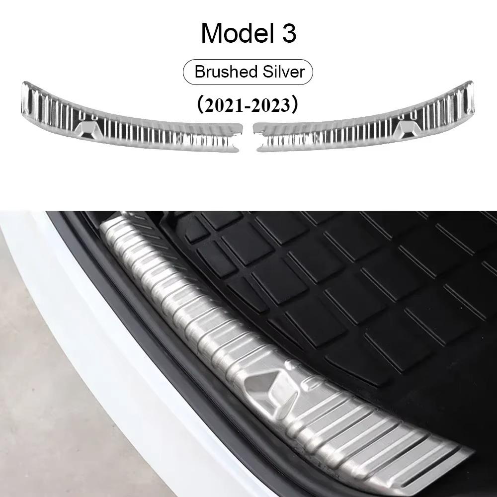 2Pcs Auto Bumper Foot Plate For Tesla Model 3 Y Car Door Edge Protector Rear Trunk Sill Guard Cover For model y 2023 Accessories Model 3 Silver
2Pcs Auto Bumper Foot Plate For Tesla Model 3 Y Car Door Edge Protector Rear Trunk Sill Guard Cover For model y 2023 Accessories Model 3 Silver