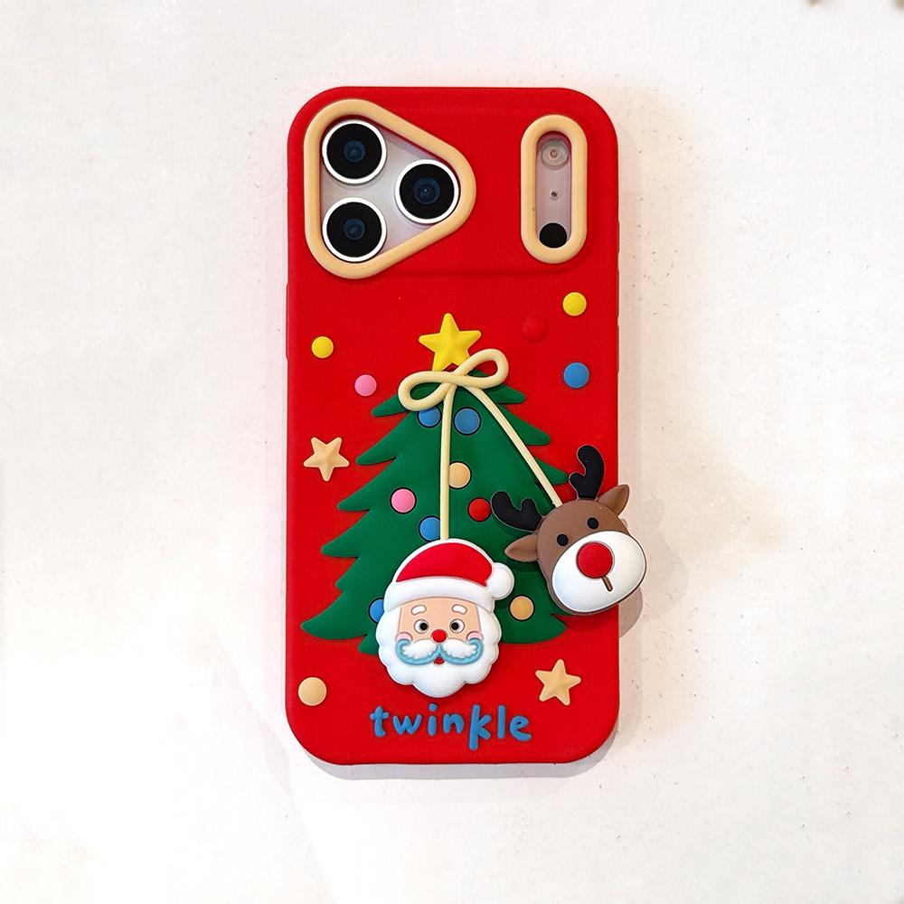 For iPhone 17 16 Plus 16e 15 14 13 12 Pro Max Funny 3D Cartoon Christmas Santa Claus Reindeer Pendant Case Soft Silicone Cover iPhone 15 красный
For iPhone 17 16 Plus 16e 15 14 13 12 Pro Max Funny 3D Cartoon Christmas Santa Claus Reindeer Pendant Case Soft Silicone Cover iPhone 15 красный