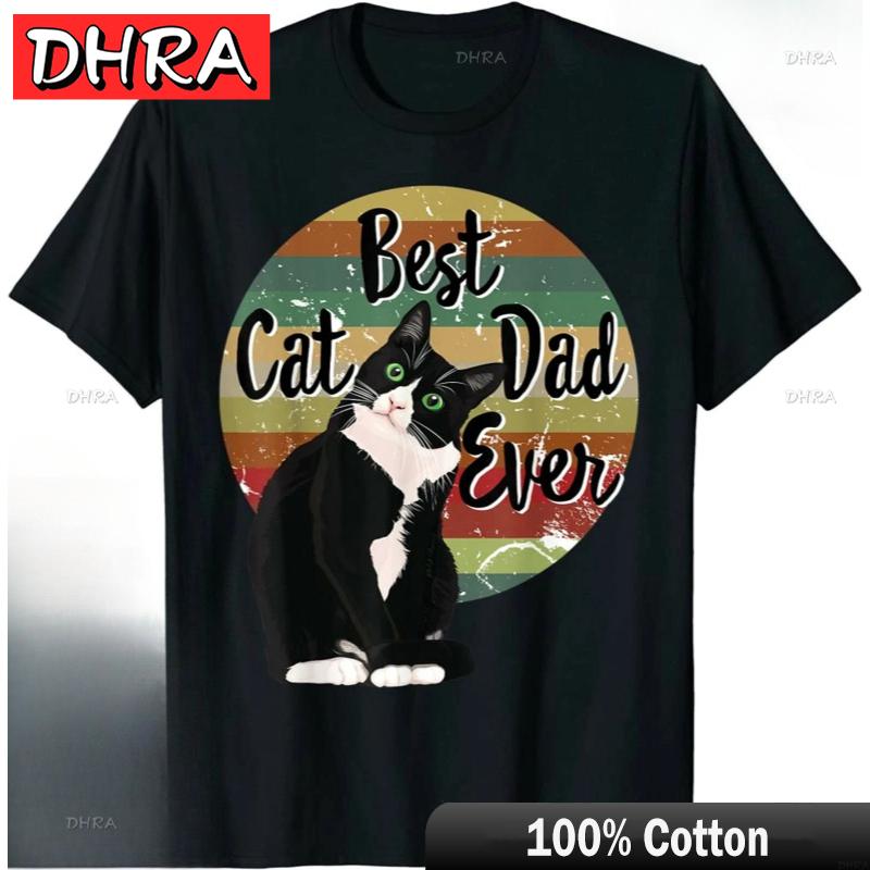 Best Cat Dad Ever Tuxedo Fathers Day Gift Funny Retro TShirtShortLong Sleeve Tops for Gift Idea TShirt Hombre Belgium Adult 4XL
Best Cat Dad Ever Tuxedo Fathers Day Gift Funny Retro TShirtShortLong Sleeve Tops for Gift Idea TShirt Hombre Belgium Adult 4XL