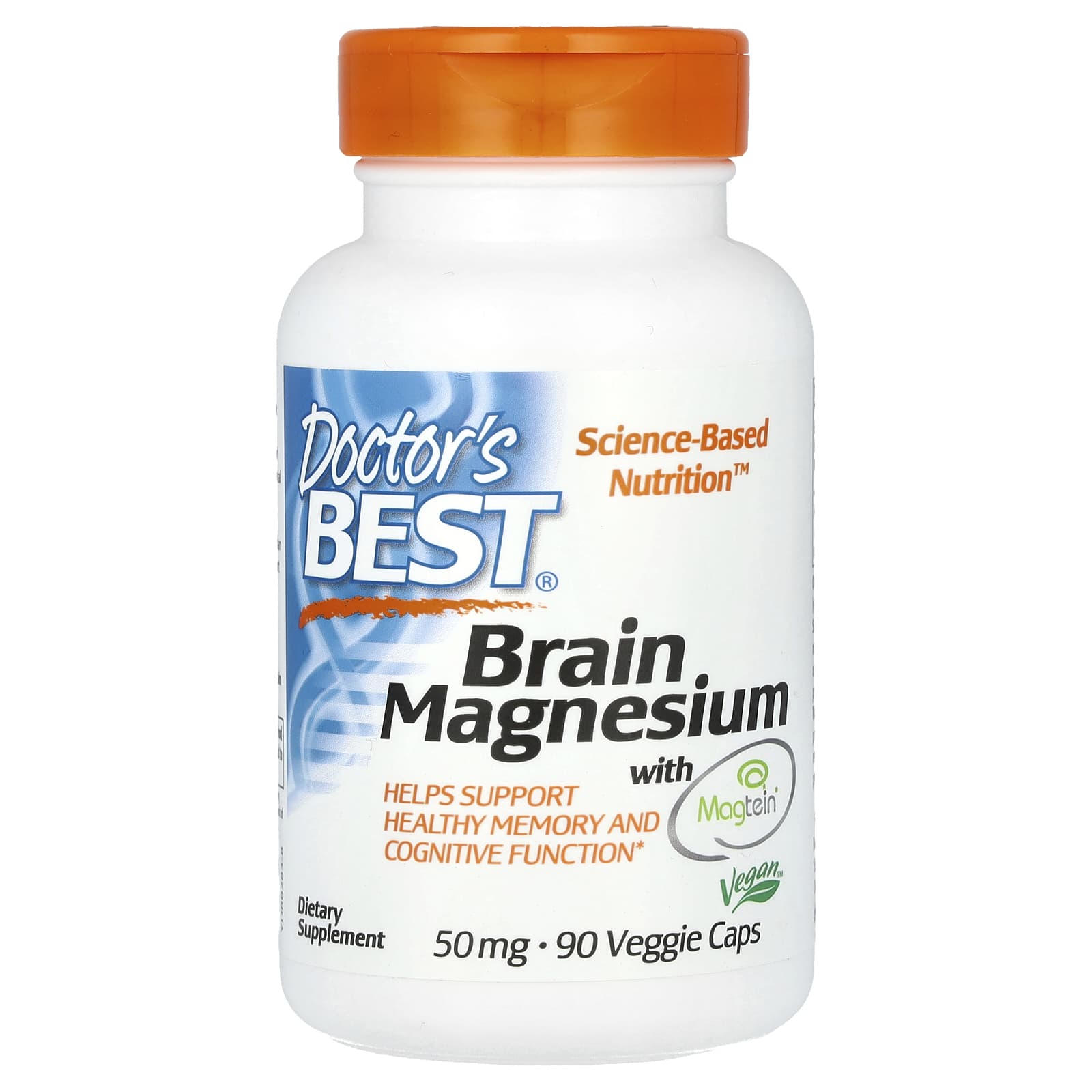 Doctor s Best, Brain Magnesium, містить магній, 150 мг, 90 овочевих капсул (50 мг на капсулу)
Doctor s Best, Brain Magnesium, містить магній, 150 мг, 90 овочевих капсул (50 мг на капсулу)
