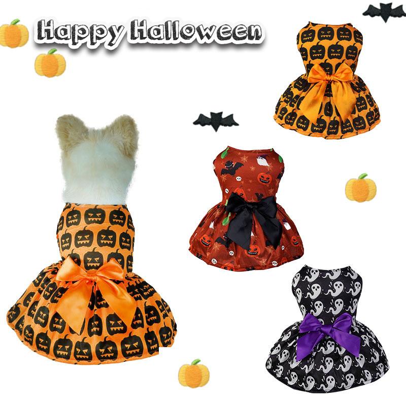 Halloween Dog Clothes with Pumpkin Print Funny Pet Dress Chihuahua Yorkie Clothing Bow Mesh Party Clothing Cat Costume Dog Dress S
Halloween Dog Clothes with Pumpkin Print Funny Pet Dress Chihuahua Yorkie Clothing Bow Mesh Party Clothing Cat Costume Dog Dress S