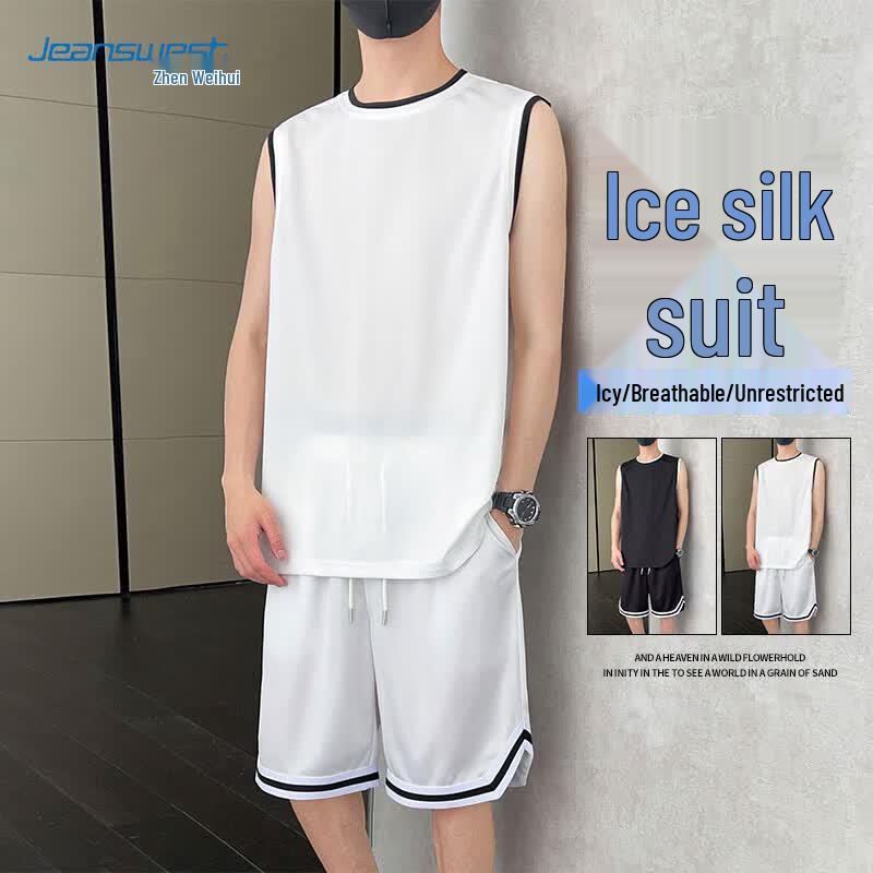 Jeanswest Men s Summer Sleeveless T-shirt & Shorts Sport Set M
Jeanswest Men s Summer Sleeveless T-shirt & Shorts Sport Set M