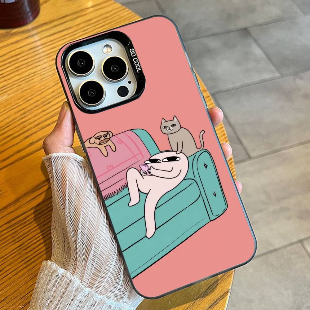 Abstract And Quirky Ketnipz Print Phone Case For iPhone 16 17 15 14 12 13 Pro Max Black Candy Matte Shockproof Cover iPhone15promax
Abstract And Quirky Ketnipz Print Phone Case For iPhone 16 17 15 14 12 13 Pro Max Black Candy Matte Shockproof Cover iPhone15promax