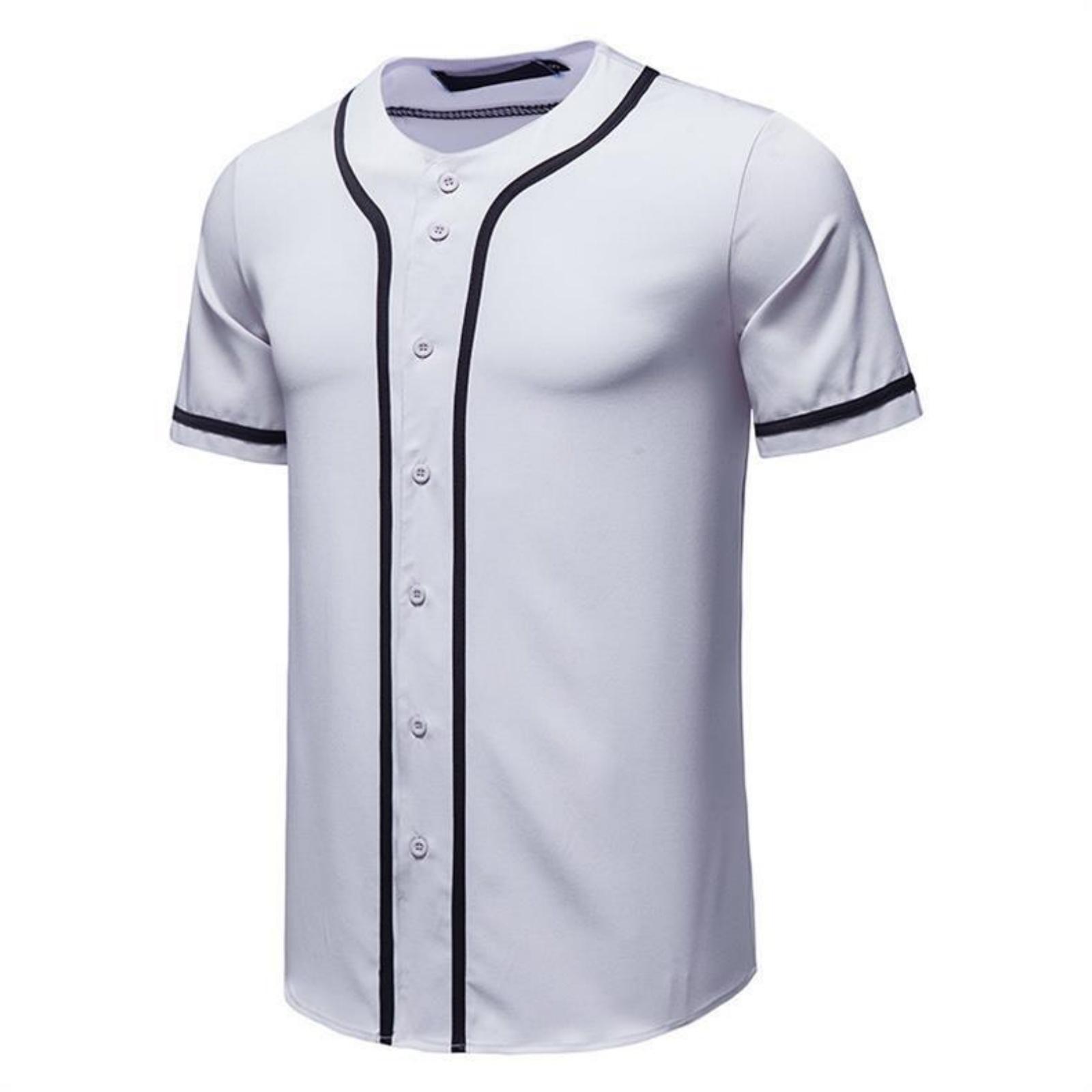 Men s Casual Fashion Round-neck Short-sleeved Shirt - Men s Baseball Sport Breathable Top L
Men s Casual Fashion Round-neck Short-sleeved Shirt - Men s Baseball Sport Breathable Top L