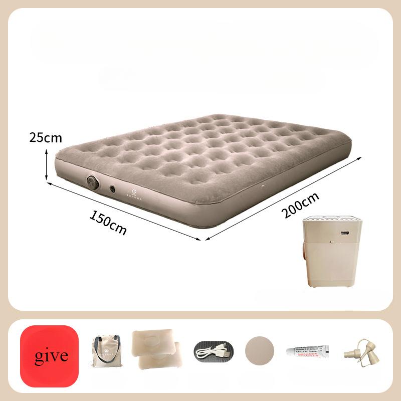 Встроенный насос, автоматическое надувание и сдувание матраса, подходит как для домашнего, так и для уличного использования, с мягкой и приятной для кожи плюшевой тканью
Встроенный насос, автоматическое надувание и сдувание матраса, подходит как для домашнего, так и для уличного использования, с мягкой и приятной для кожи плюшевой тканью