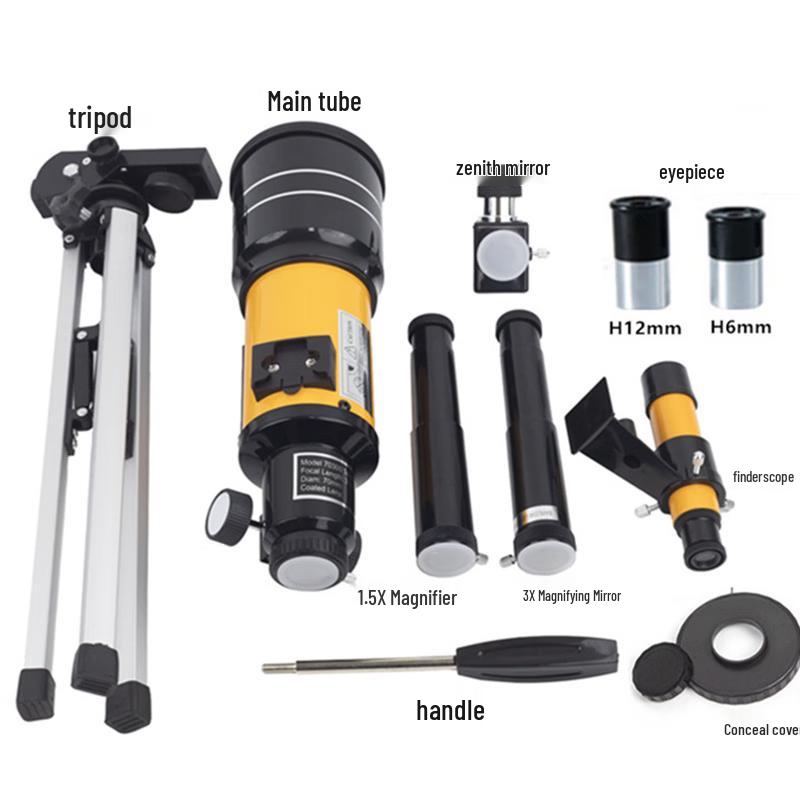 Milin 30070 Portable 70mm Astronomical Telescope
Milin 30070 Portable 70mm Astronomical Telescope