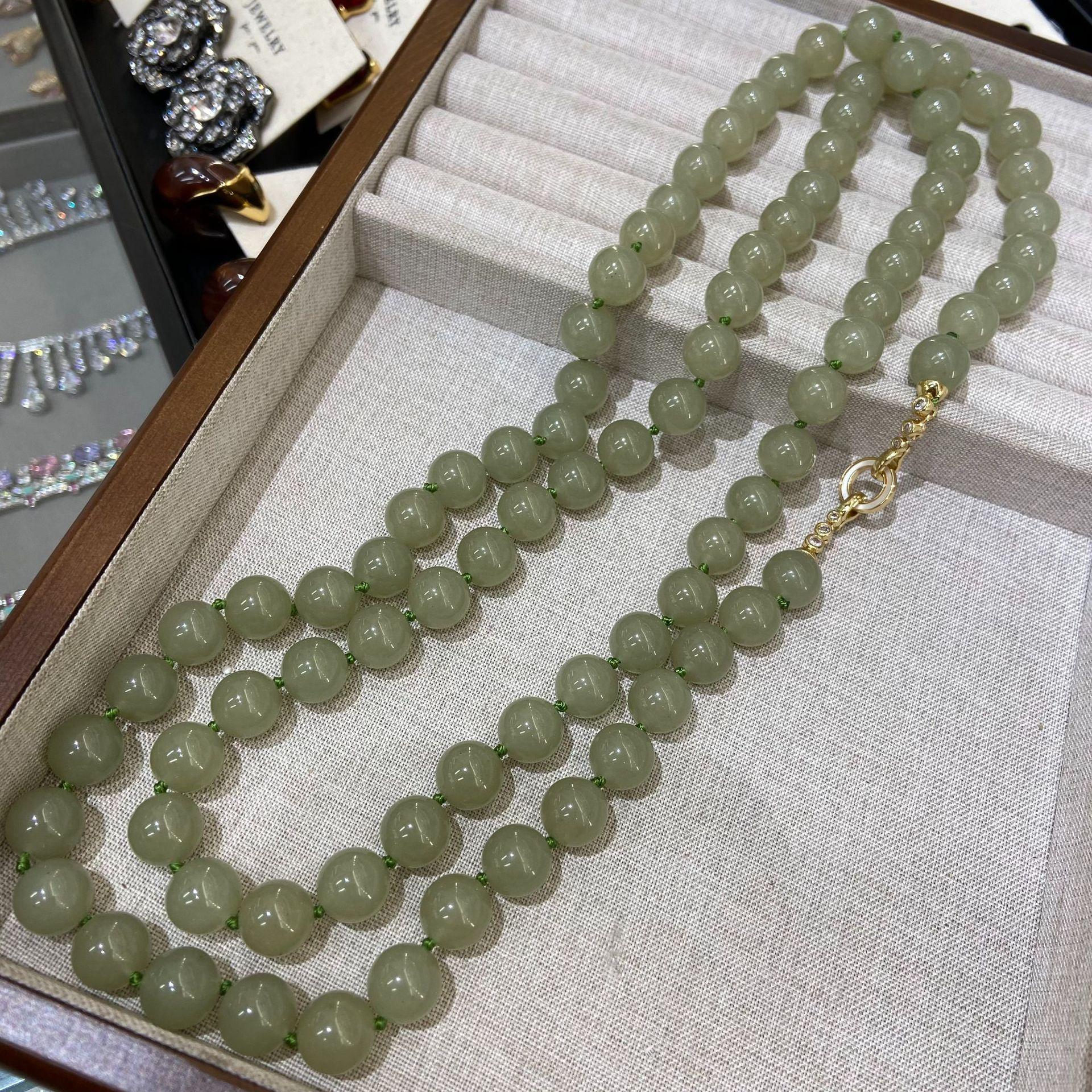 Ice Seed Clear Water Chalcedony Necklace 12M Women S Lake Water Green Necklace Light Green Girl Long Necklace Mom Chain High
Ice Seed Clear Water Chalcedony Necklace 12M Women S Lake Water Green Necklace Light Green Girl Long Necklace Mom Chain High