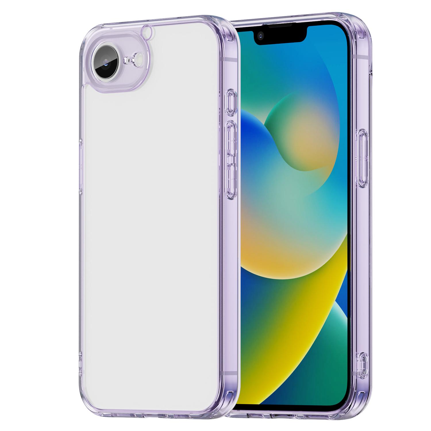 For iPhone 16e Case TPU+Acrylic Phone Back Cover Anti Yellowing Purple
For iPhone 16e Case TPU+Acrylic Phone Back Cover Anti Yellowing Purple