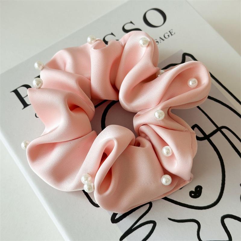2025 Japanese Sweet Satin Pearl Hair Tie—Soft, Versatile Ponytail Accessory розовый
2025 Japanese Sweet Satin Pearl Hair Tie—Soft, Versatile Ponytail Accessory розовый