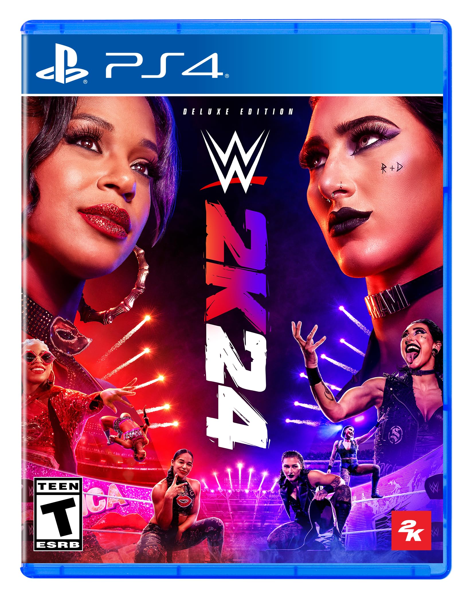 WWE 2K24 Deluxe Edition Север PS4 (Импортная версия Америка) - 
WWE 2K24 Deluxe Edition Север PS4 (Импортная версия Америка) -