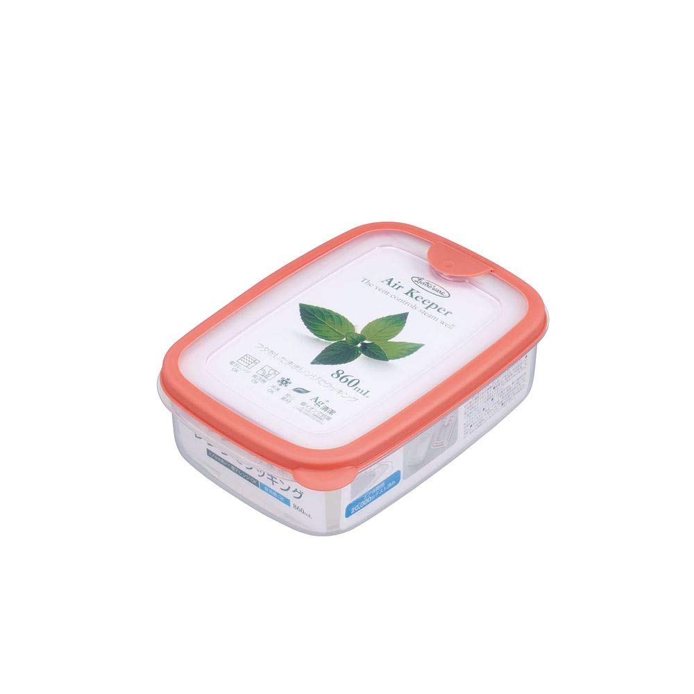Iwasaki Kogyo Food Storage Container Orange 860ml Air Keeper Food Case SO (M) A-031
Iwasaki Kogyo Food Storage Container Orange 860ml Air Keeper Food Case SO (M) A-031