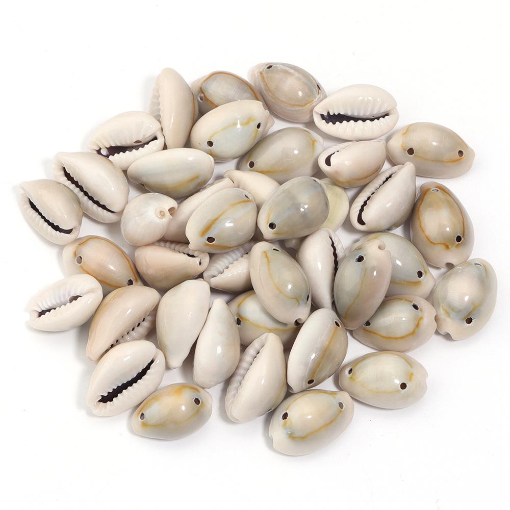 50g Pack Natural Double-Hole Small Shells, DIY Pendant Accessories 16x11mm Thickness 7.5mm, 50g/pack
50g Pack Natural Double-Hole Small Shells, DIY Pendant Accessories 16x11mm Thickness 7.5mm, 50g/pack