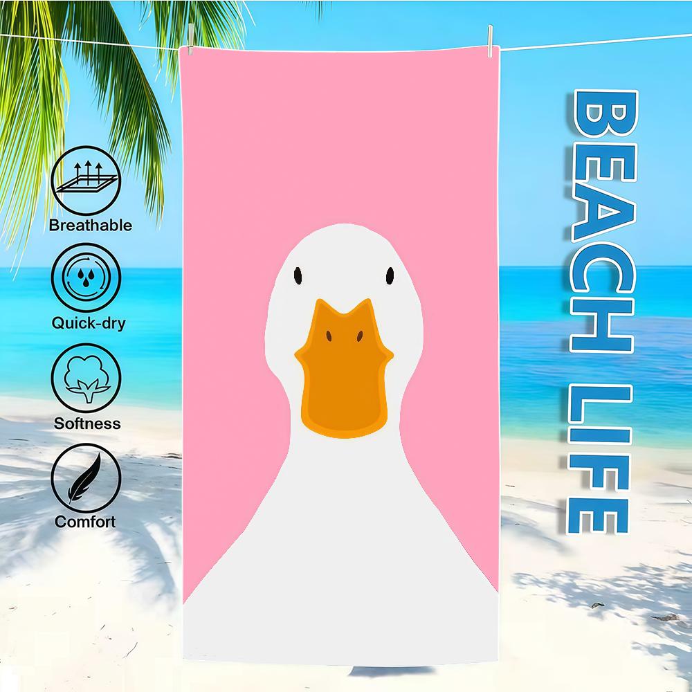 Towel Textile Bathrobe Beach Quick-Drying Color Lightweight Cute Portable Camping Swim Cartoon Duck Pool Solid Travel W40*H60(CM)
Towel Textile Bathrobe Beach Quick-Drying Color Lightweight Cute Portable Camping Swim Cartoon Duck Pool Solid Travel W40*H60(CM)