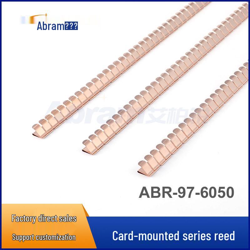 Electromagnetic Shielding Beryllium Copper Spring for Communication Cabinets ABR-97-6050 Natural 406MM
Electromagnetic Shielding Beryllium Copper Spring for Communication Cabinets ABR-97-6050 Natural 406MM