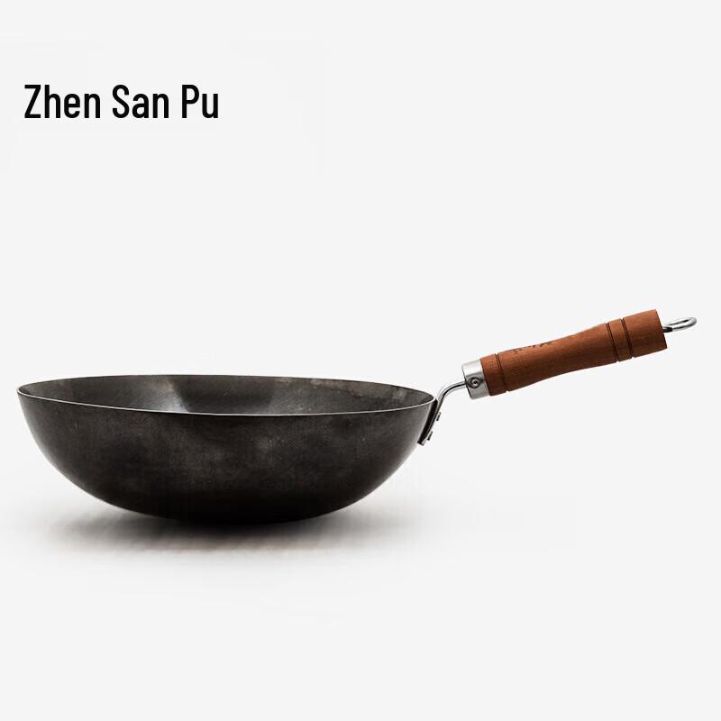 Zhen Sanhuan Zhangqiu Handmade Iron Wok - 32cm Gift Set
Zhen Sanhuan Zhangqiu Handmade Iron Wok - 32cm Gift Set