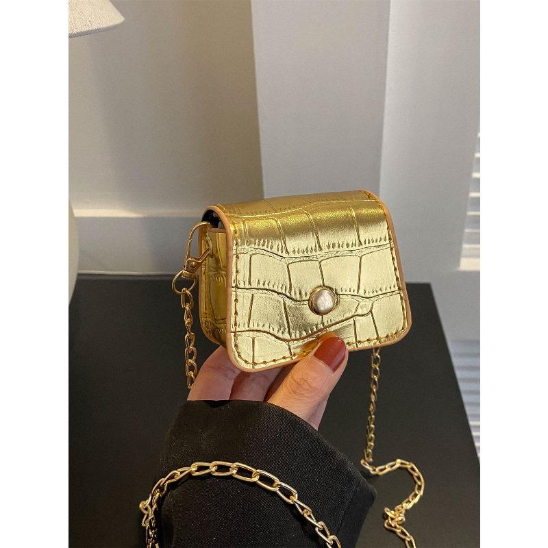Mini Embossed Flip Chain Square Bag, Animal Printed Women s Bag one-size золотий
Mini Embossed Flip Chain Square Bag, Animal Printed Women s Bag one-size золотий