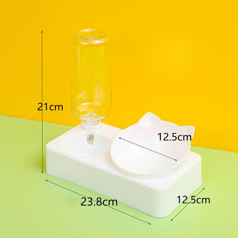 Automatic Dual Bowl Pet Feeder Non Spill Cat And Dog Food Water Dispenser Durable Plastic Pet Food Station
Automatic Dual Bowl Pet Feeder Non Spill Cat And Dog Food Water Dispenser Durable Plastic Pet Food Station