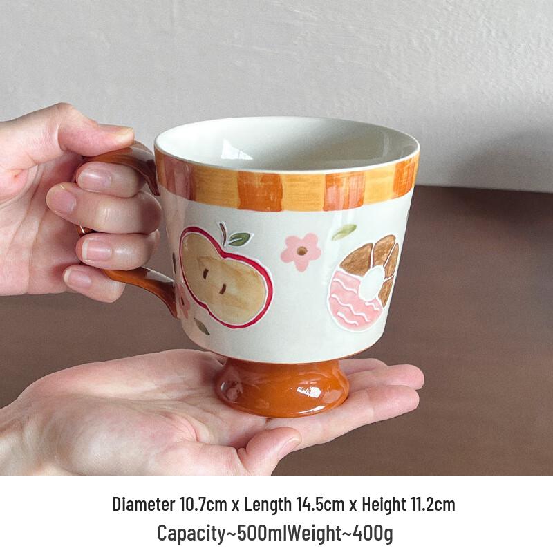 Керамический набор кружек с тиснением Zhishi Sweetheart, подглазурная роспись (2-Pack)
Керамический набор кружек с тиснением Zhishi Sweetheart, подглазурная роспись (2-Pack)