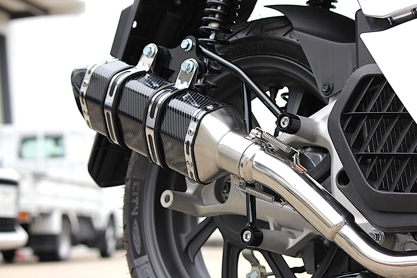 SR Motorcycle Muffler 4th and 5th Models Karma Carbon Type Muffler Sports Type Motorcycle Supplies Motorcycle Parts Full Exhaust Full Exhaust Custom чёрный
SR Motorcycle Muffler 4th and 5th Models Karma Carbon Type Muffler Sports Type Motorcycle Supplies Motorcycle Parts Full Exhaust Full Exhaust Custom чёрный