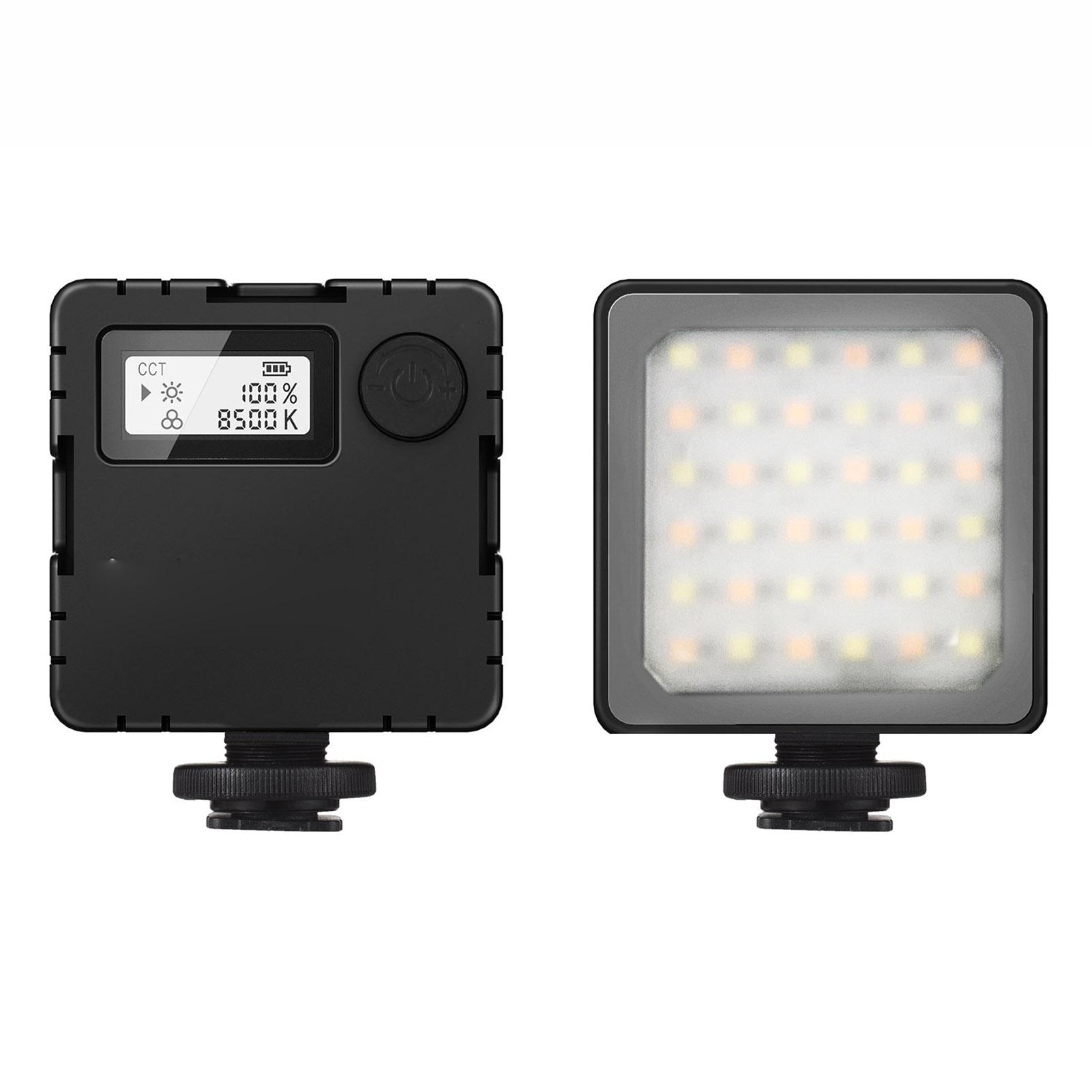 LED Photography Fill Light Dual Color Temperature 2800K 8500K Brightness Adjustable Fill Light with LCD Display Black чёрный
LED Photography Fill Light Dual Color Temperature 2800K 8500K Brightness Adjustable Fill Light with LCD Display Black чёрный