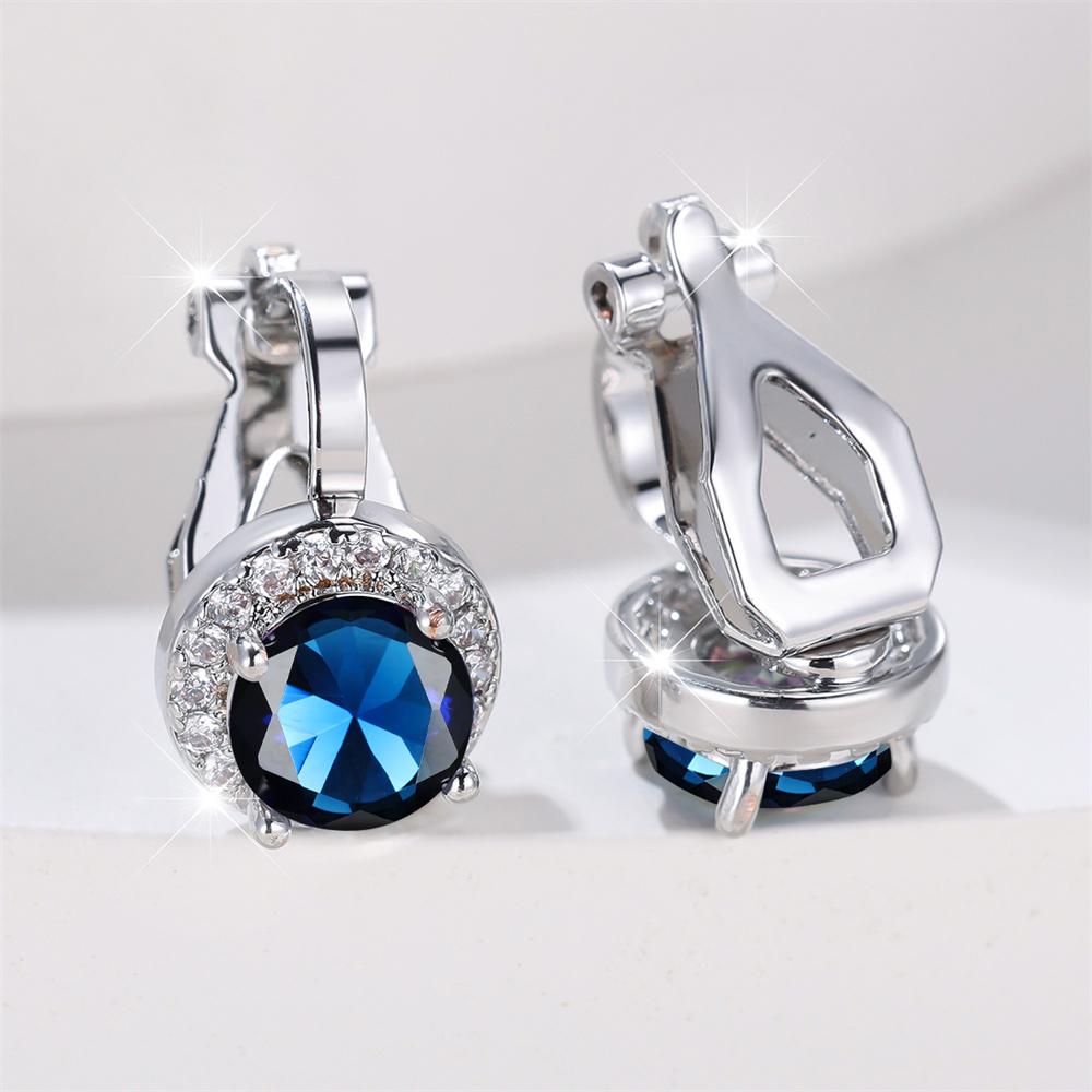 Mystic Rainbow Crystal Round Stone Clip Earrings For Women Rose Gold Silver Color Multicolor Zircon Jewelry Simple Fashion Gifts
Mystic Rainbow Crystal Round Stone Clip Earrings For Women Rose Gold Silver Color Multicolor Zircon Jewelry Simple Fashion Gifts