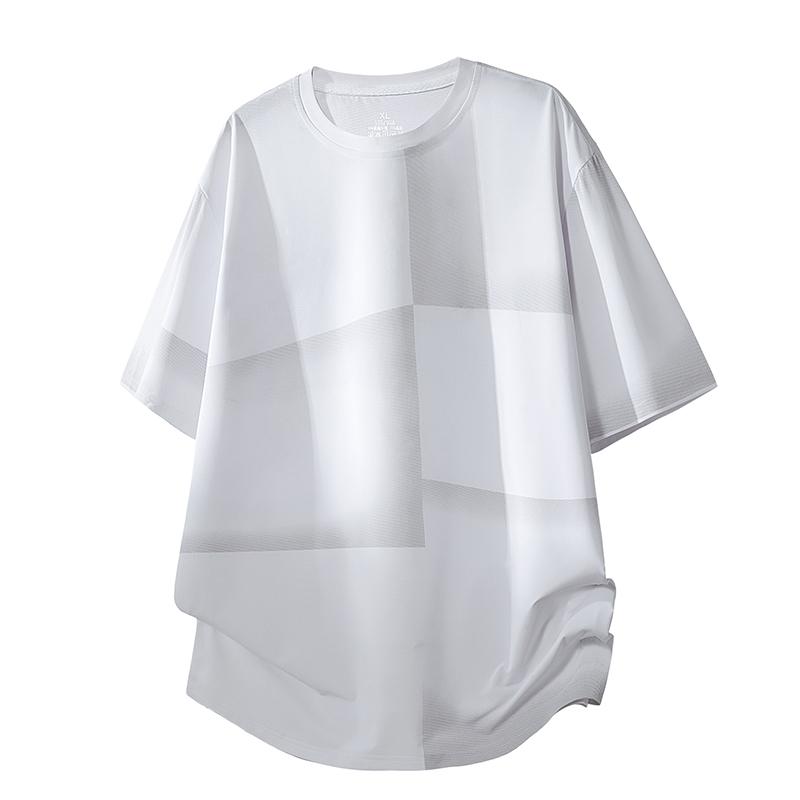Quick Drying Sports T-shirt Men s Ice Silk Fitness Loose Summer Thin Short Sleeved Running Top M
Quick Drying Sports T-shirt Men s Ice Silk Fitness Loose Summer Thin Short Sleeved Running Top M