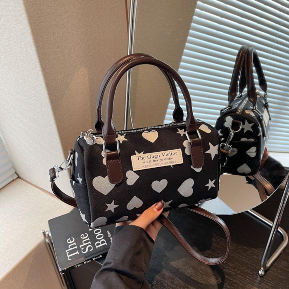 PU Leather Boston Crossbody Bag Star Pattern Women s Handbag Bowling Shoulder Bag Girls/Female чёрный
PU Leather Boston Crossbody Bag Star Pattern Women s Handbag Bowling Shoulder Bag Girls/Female чёрный