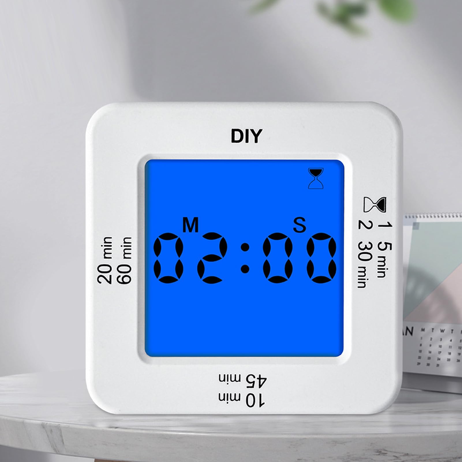 Large LED Display Multifunctional Digital Kitchen Timer with 4 Alarm Modes Stopwatch Clock Type A 
Large LED Display Multifunctional Digital Kitchen Timer with 4 Alarm Modes Stopwatch Clock Type A