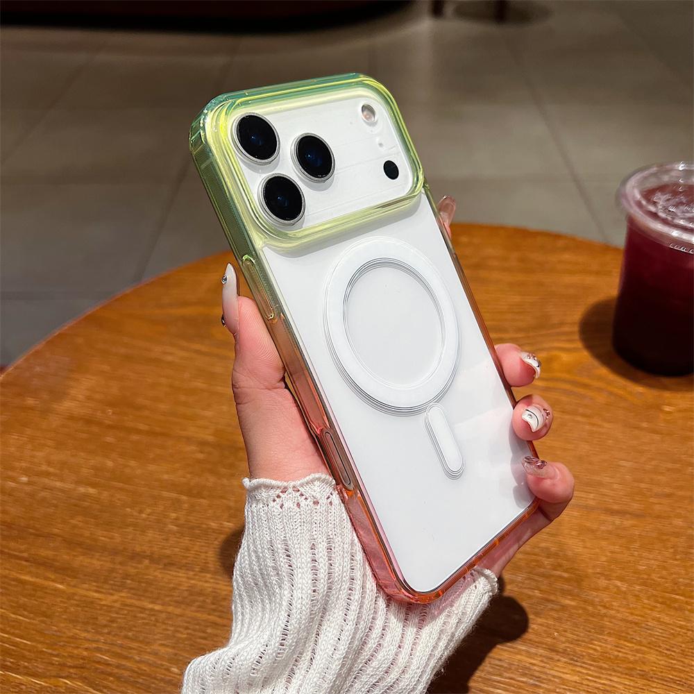 Gradient Colorful for Magsafe Magnetic Phone Case for 17 Air 16E 15 14 Plus 13Mini 12 11 Pro Max Clear Wireless Charge Cover iPhone 13 mini
Gradient Colorful for Magsafe Magnetic Phone Case for 17 Air 16E 15 14 Plus 13Mini 12 11 Pro Max Clear Wireless Charge Cover iPhone 13 mini