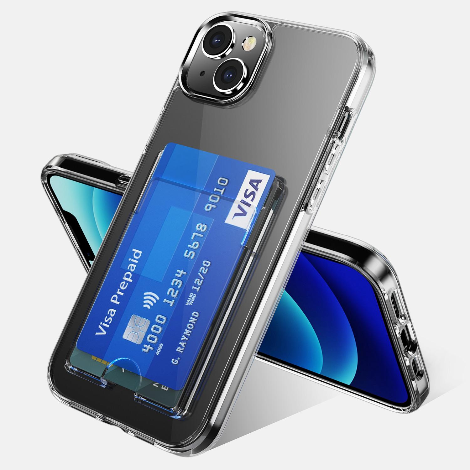 Super Transparent TPU+PC Phone Case for iPhone 14 Plus,Anti-scratch Card Slot Design Cell Phone Back Cover A
Super Transparent TPU+PC Phone Case for iPhone 14 Plus,Anti-scratch Card Slot Design Cell Phone Back Cover A