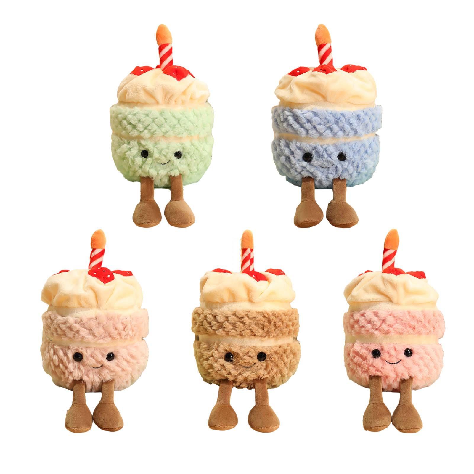 Cute Fluffy Smile Strawberry Cake Plush Toy Stuffed Soft Plushie Simulation Dessert Birthday Cake Doll Toys for Kids Girls Boys
Cute Fluffy Smile Strawberry Cake Plush Toy Stuffed Soft Plushie Simulation Dessert Birthday Cake Doll Toys for Kids Girls Boys