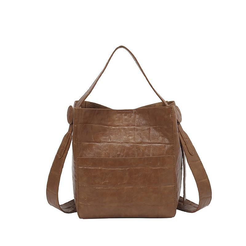 High-end Simple All-matching Bucket Bag Female Niche Temperament Stone Pattern Single-shoulder Cross-body Commuting жовтий
High-end Simple All-matching Bucket Bag Female Niche Temperament Stone Pattern Single-shoulder Cross-body Commuting жовтий