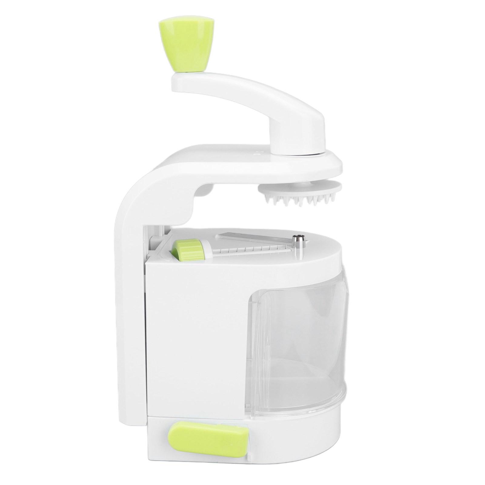 Vegetable Spiralizer Multi Function Vegetable Slicing Tool 4 In 1 Rotating Blades Hand Shredder
Vegetable Spiralizer Multi Function Vegetable Slicing Tool 4 In 1 Rotating Blades Hand Shredder