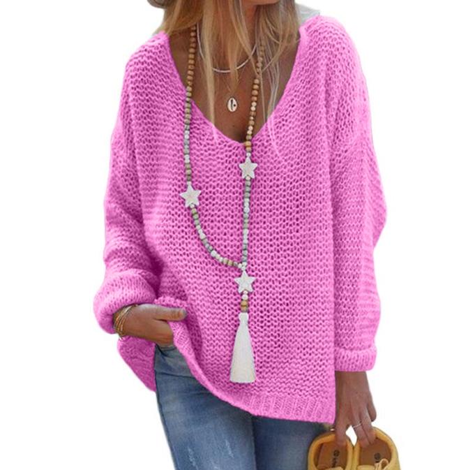 Women s Sweaters Commuting Solid Color Knitted Sweater V-Neck Long Sleeved Top Loose Fit Pullover Sweater XXXL чорний
Women s Sweaters Commuting Solid Color Knitted Sweater V-Neck Long Sleeved Top Loose Fit Pullover Sweater XXXL чорний