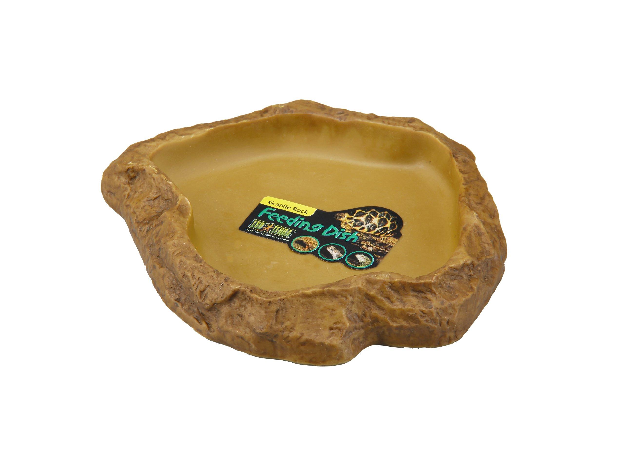 EXO TERRA Feeding Dish M PT2812 Reptile Feeding Dish Natural Rock Image Hard to Turn Over W21 x D18 x H3.2cm
EXO TERRA Feeding Dish M PT2812 Reptile Feeding Dish Natural Rock Image Hard to Turn Over W21 x D18 x H3.2cm