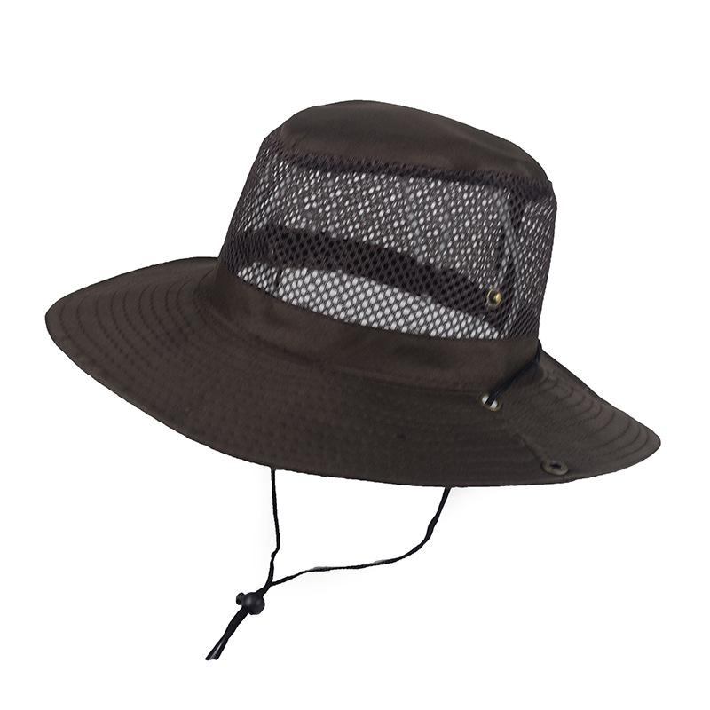 Men and Female Outdoor Beach Seaside Sun Shade Breathable Bucket Hat Male Summer Fishing Trips Trekking Collapsible Mesh Fisherman Cap Practical Use 56-60cm коричневый
Men and Female Outdoor Beach Seaside Sun Shade Breathable Bucket Hat Male Summer Fishing Trips Trekking Collapsible Mesh Fisherman Cap Practical Use 56-60cm коричневый