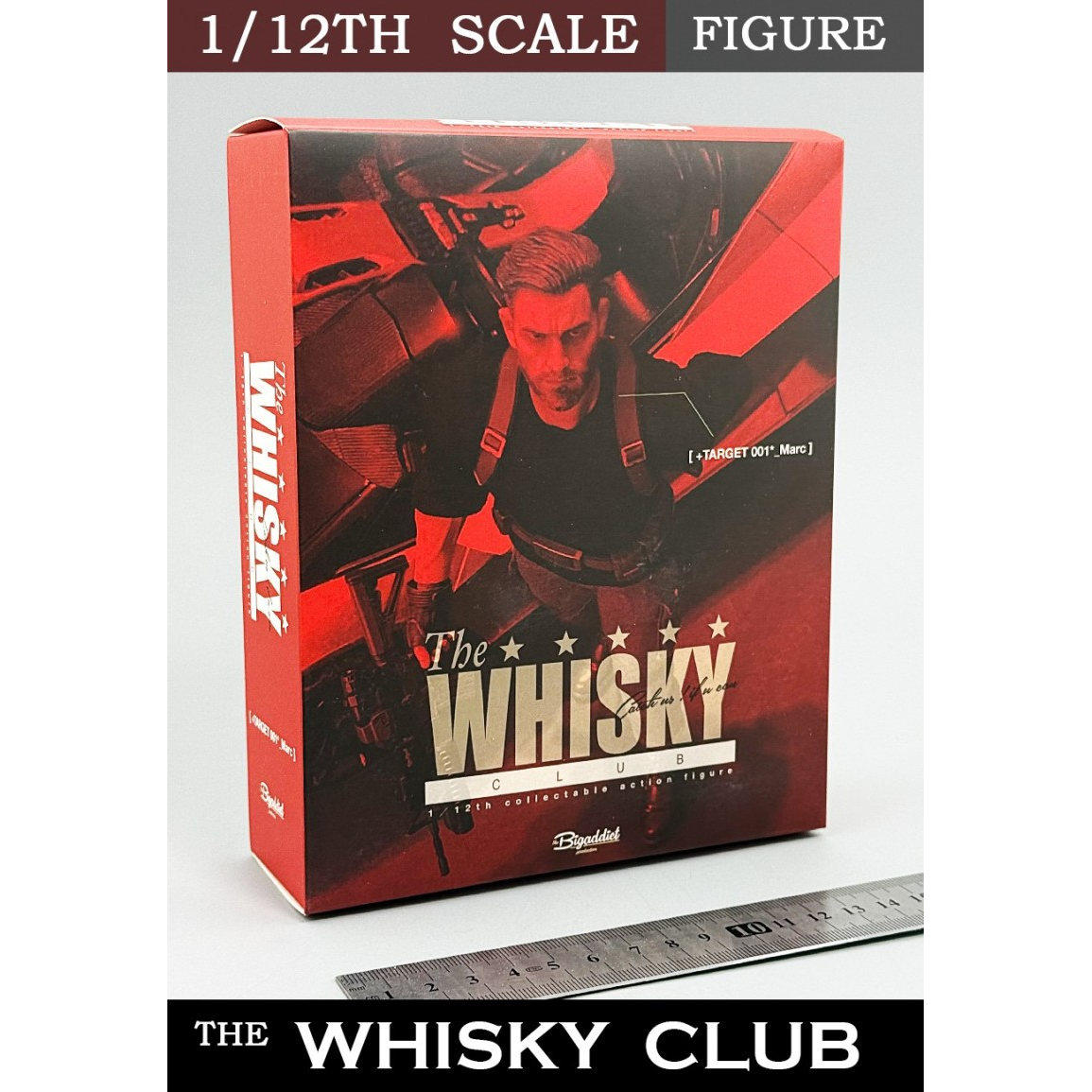 Bigaddict TARGET 001 1/12 Scale Whisky Club Killer Mark Collectible Military Action Figure Tactical Set For Adult Collectors
Bigaddict TARGET 001 1/12 Scale Whisky Club Killer Mark Collectible Military Action Figure Tactical Set For Adult Collectors