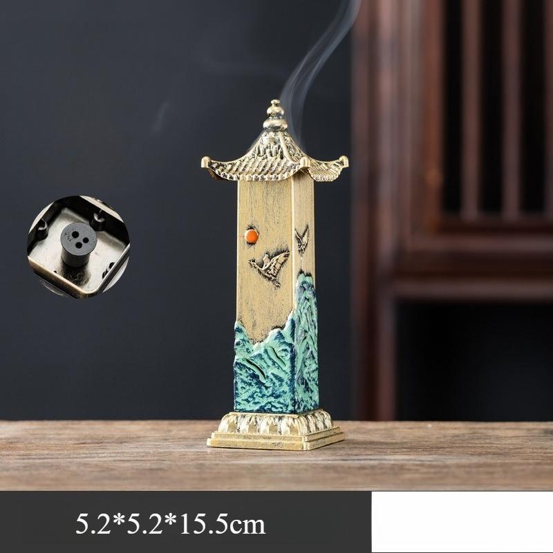 Y Vertical White Crane Stick Incense Burner Metal Sandalwood Incense Insert Household Indoor Ornament Tea Room Study Decoration
Y Vertical White Crane Stick Incense Burner Metal Sandalwood Incense Insert Household Indoor Ornament Tea Room Study Decoration