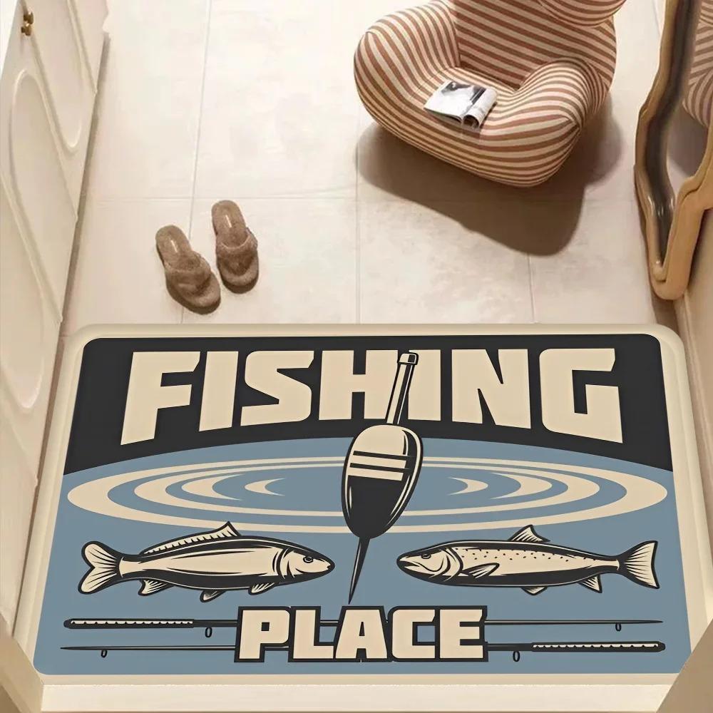 Nash Fishing Logo Floor Mat Kids Room Bedroom Decoration Balcony Anti-Slip Polyester Doormat Living Room Bedside Area Rugs INS 40x60cm
Nash Fishing Logo Floor Mat Kids Room Bedroom Decoration Balcony Anti-Slip Polyester Doormat Living Room Bedside Area Rugs INS 40x60cm