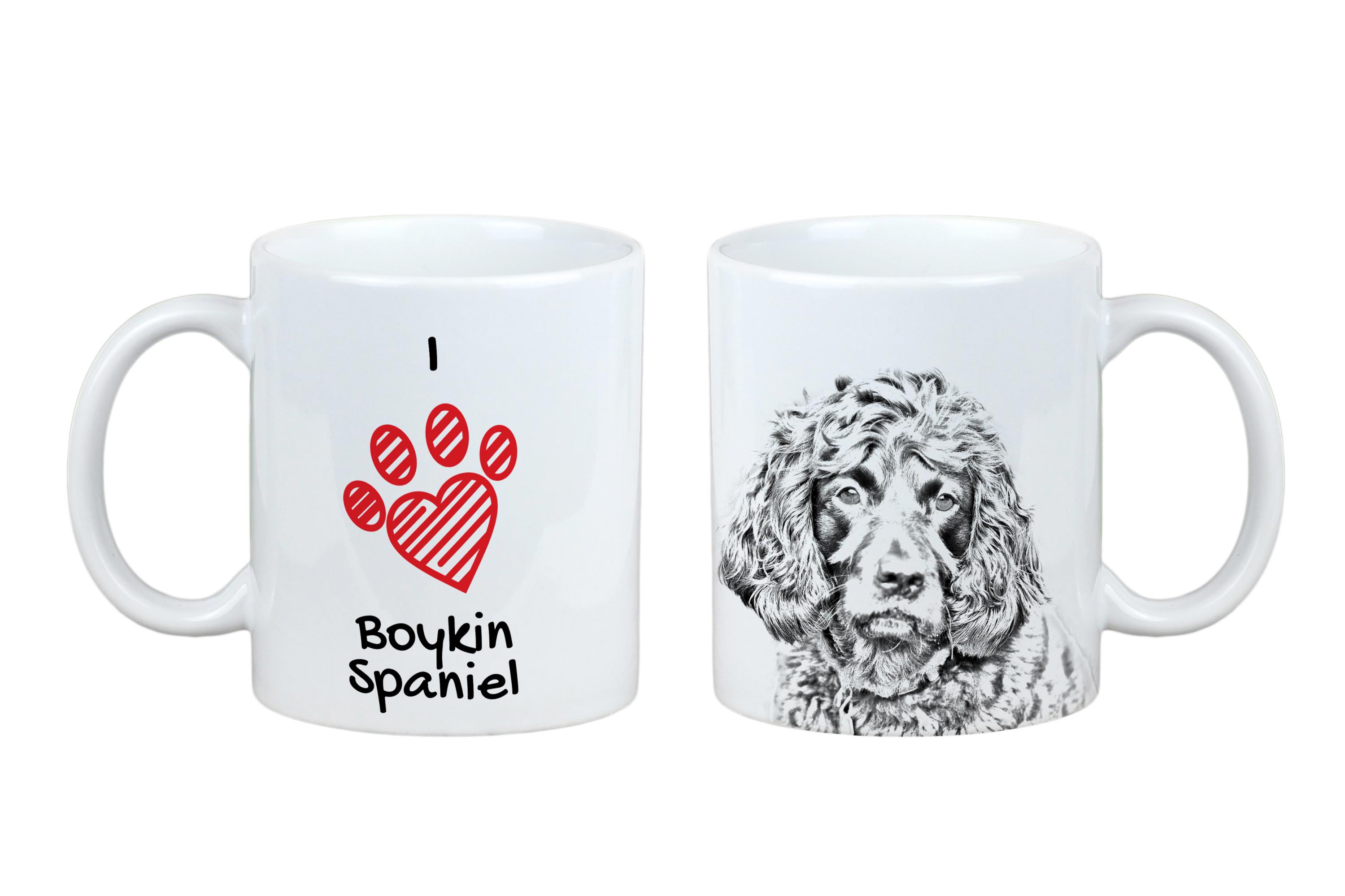 Boykin Spaniel, Swamp Poodle - cup with a dog, cute cup with graphics, a gift with your photo from the Art-Dog brand білий
Boykin Spaniel, Swamp Poodle - cup with a dog, cute cup with graphics, a gift with your photo from the Art-Dog brand білий