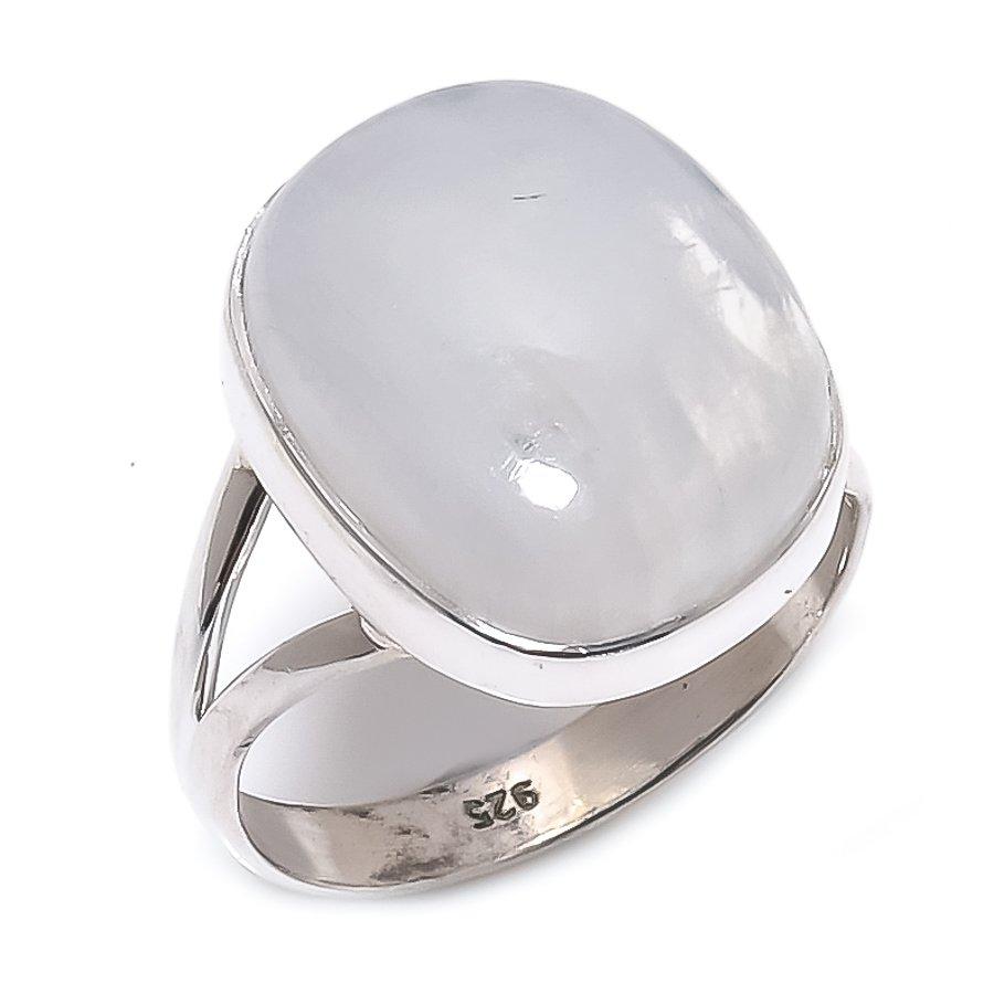 Natural Rainbow Moonstone Gemstone 925 Solid Sterling Silver Gift Ring S.8 l6D54
Natural Rainbow Moonstone Gemstone 925 Solid Sterling Silver Gift Ring S.8 l6D54