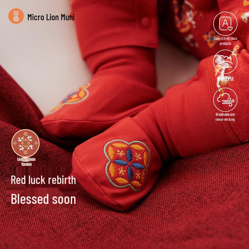 Weishi Muni Newborn Baby Festive Booties One Size
Weishi Muni Newborn Baby Festive Booties One Size
