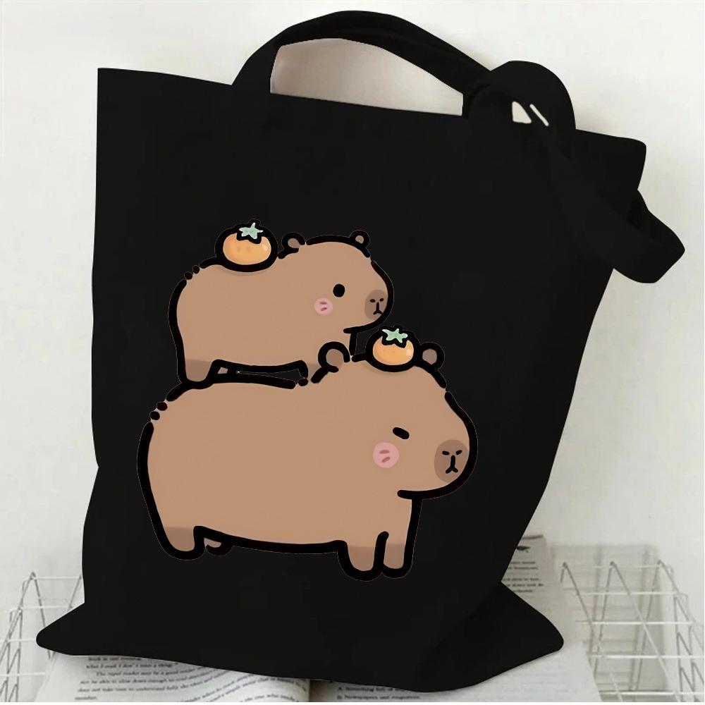 Capybara Printed Shoulder Bags Student Handbag Women Large-capacity Shopper Bag Harajuku Shopping Storage Pouch Tote for Girl
Capybara Printed Shoulder Bags Student Handbag Women Large-capacity Shopper Bag Harajuku Shopping Storage Pouch Tote for Girl