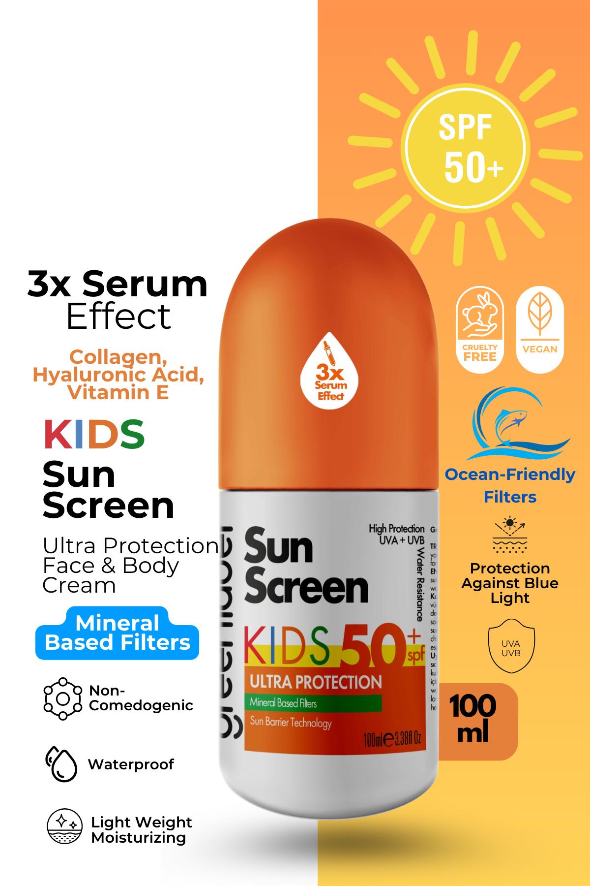 Солнцезащитный крем для детей с высокой степенью защиты Kids Sun Spf 50 на минеральной основе, 100 мл
Солнцезащитный крем для детей с высокой степенью защиты Kids Sun Spf 50 на минеральной основе, 100 мл