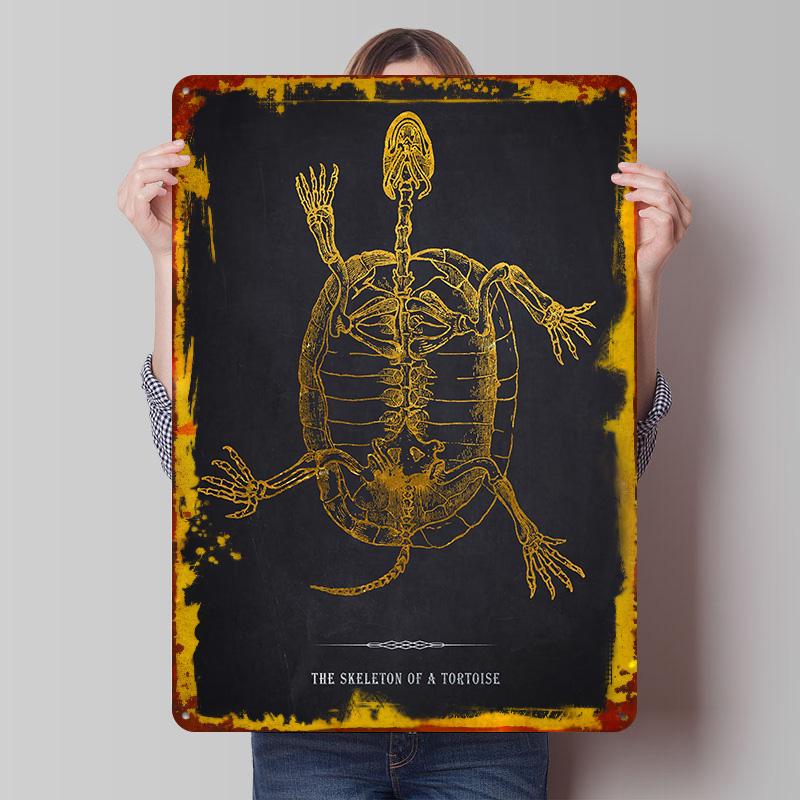 Tortoise Skeleton Anatomy Poster Customized Wall Art Vintage Metal Signs Retro Tin Plaque for Man Cave Bedroom Decoration Room 7.9x11.8In(20x30cm)
Tortoise Skeleton Anatomy Poster Customized Wall Art Vintage Metal Signs Retro Tin Plaque for Man Cave Bedroom Decoration Room 7.9x11.8In(20x30cm)