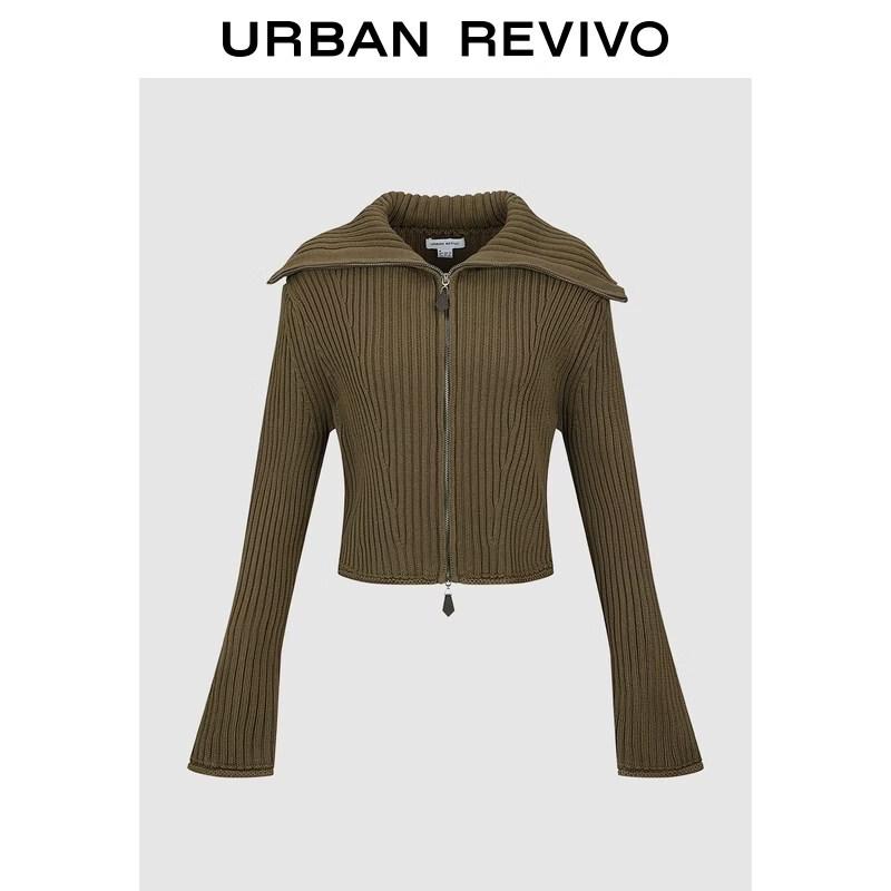 UR 2026 Spring Ribbed Stand-Collar Knit Cardigan L
UR 2026 Spring Ribbed Stand-Collar Knit Cardigan L