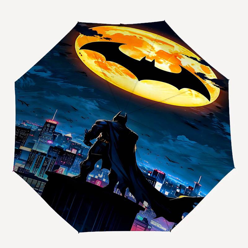 1pc Batman s handsome back Automatic Folding Umbrella - Compact 8-Rib Design, Durable Plastic & Iron1221L
1pc Batman s handsome back Automatic Folding Umbrella - Compact 8-Rib Design, Durable Plastic & Iron1221L