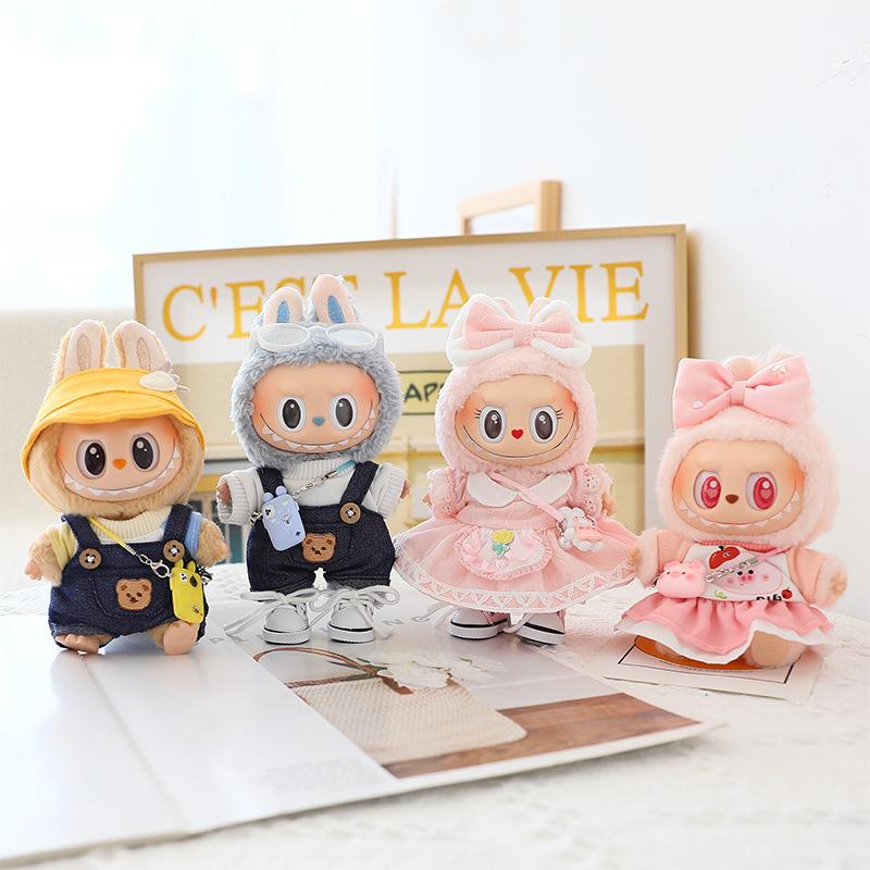 6 предметів одягу для ляльок Labubu аксесуари стильний набір одягу Kawaii підходить для ляльки Labubu 15 см 17 см набір одягу для ляльок Labubu A4
6 предметів одягу для ляльок Labubu аксесуари стильний набір одягу Kawaii підходить для ляльки Labubu 15 см 17 см набір одягу для ляльок Labubu A4