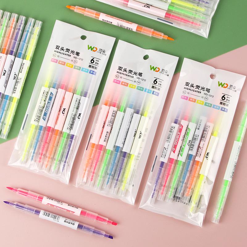 Double-Ended Highlighter Set - Creative Multi-Color Markers for Students and Planners
Double-Ended Highlighter Set - Creative Multi-Color Markers for Students and Planners
